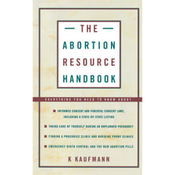 ISBN The Abortion Resource Handbook Livre de poche