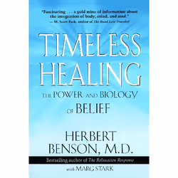 ISBN Timeless Healing, Anglais, Livre de poche, 352 pages