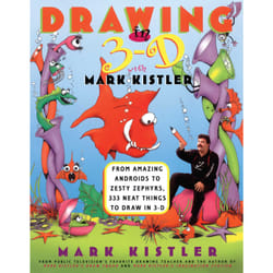ISBN Drawing in 3-D with Mark Kistler Livre de poche