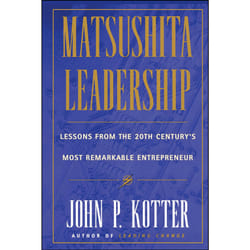 ISBN Matsushita Leadership Couverture rigide