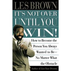 ISBN It's Not Over Until You Win Livre de poche