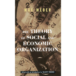 ISBN The Theory Of Social And Economic Organization Livre de poche