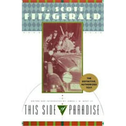 Touchstone THIS SIDE OF PARADISE Livre de poche