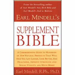 ISBN Earl Mindell's Supplement Bible, Anglais, Livre de poche, 304 pages