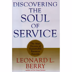 ISBN Discovering the Soul of Service, Anglais, Couverture rigide, 288 pages