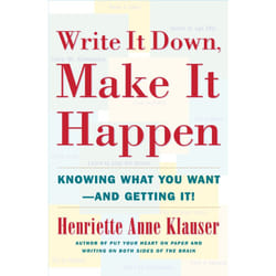 ISBN Write It Down Make It Happen Livre de poche