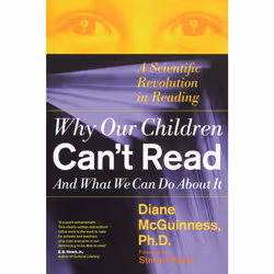 ISBN Why Our Children Can't Read and What We Can Do About It, Anglais, Livre de poche, 400 pages