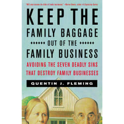 ISBN Keep the Family Baggage Out of the Family Business Livre de poche