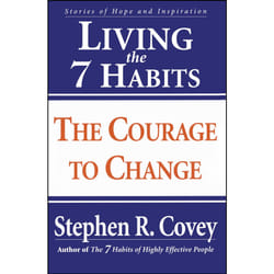ISBN Living the 7 Habits Livre de poche