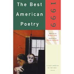 ISBN The Best American Poetry 1999 Livre de poche