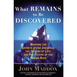 ISBN What Remains to Be Discovered Livre de poche