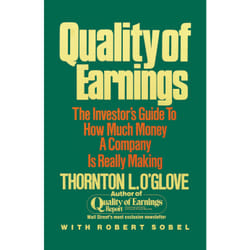 ISBN Quality of Earnings Livre de poche