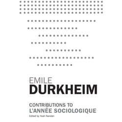 ISBN Contributions to L'Année Sociologique Livre de poche