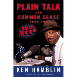 ISBN Plain Talk and Common Sense From the Black Avenger Livre de poche