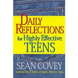 ISBN Daily Reflections For Highly Effective Teens Livre de poche