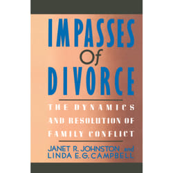ISBN Impasses Of Divorce livre Anglais Livre de poche 272 pages