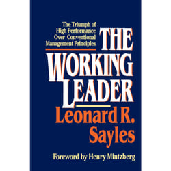 ISBN The Working Leader Livre de poche
