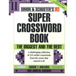 ISBN Simon & Schuster Super Crossword Book #11 Livre de poche