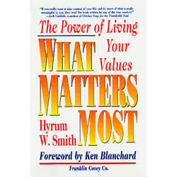 ISBN What Matters Most Livre de poche