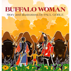 ISBN Buffalo Woman, Anglais, Livre de poche, 32 pages