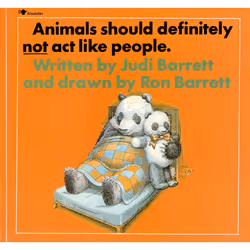 ISBN Animals Should Definitely Not Act Like People, Anglais, Livre de poche, 32 pages