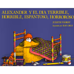 ISBN Alexander y el Dia Terrible, Horrible, Espantoso, Horroroso, Anglais, Livre de poche, 32 pages