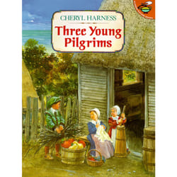 ISBN Three Young Pilgrims Livre de poche