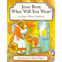 ISBN Jesse Bear, What Will You Wear?, fiction litéraire, Anglais, 32 pages