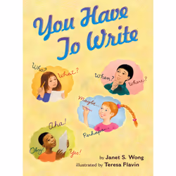 ISBN You Have to Write, Anglais, Couverture rigide, 40 pages
