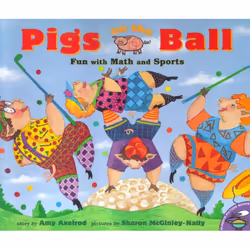 ISBN Pigs on the Ball, Anglais, Livre de poche, 40 pages