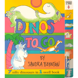 ISBN Dinos To Go, Anglais, Couverture rigide, 18 pages