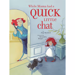 ISBN While Mama Had a Quick Little Chat, Anglais, Couverture rigide, 40 pages