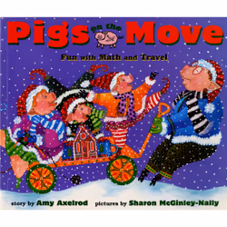 ISBN Pigs on the Move, Anglais, Livre de poche, 40 pages