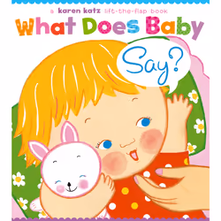 ISBN What Does Baby Say?, Anglais, Couverture rigide, 16 pages