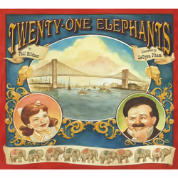 ISBN Twenty-One Elephants, Anglais, Couverture rigide, 40 pages