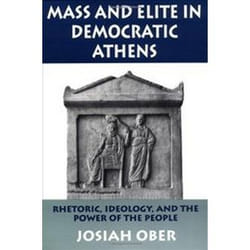 ISBN MASS AND ELITE IN DEMOCRATIC ATHENS livre histoire Anglais