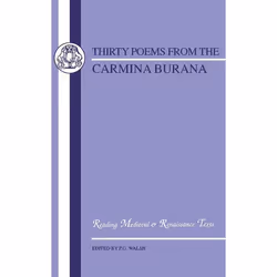 ISBN Carmina Burana: Thirty Poems, Anglais, Livre broché, 142 pages