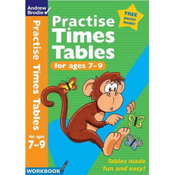ISBN Practise Times Tables for ages 7-9