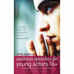 ISBN Audition Speeches for Young Actors 16+, Théatre, Anglais, Livre broché, 160 pages