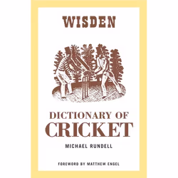 ISBN The Wisden Dictionary of Cricket, Anglais, Livre broché, 224 pages