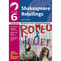 ISBN Year 6: Shakespeare Retellings (Teachers' Resource for Guided Reading) livre Théatre Anglais