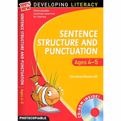 ISBN Sentence Structure and Punctuation: Ages 4-5, Anglais, 64 pages