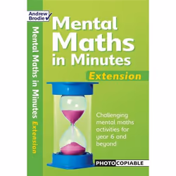 ISBN Mental Maths in Minutes Extension, Anglais, Livre broché, 80 pages