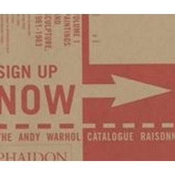 Andy warhol catalogue raisonne vol 1