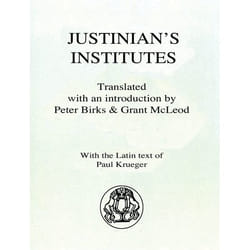 ISBN Justinian's Institutes