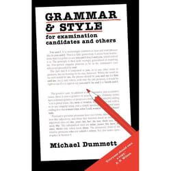 ISBN Grammar and Style (For Examination Candidates and Others)
