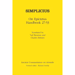 ISBN Simplicius: On Epictetus Handbook 27-53, Anglais, Couverture rigide, 240 pages