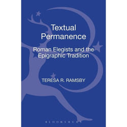 ISBN Textual Permanence (Roman Elegists and Epigraphic Tradition) Couverture rigide