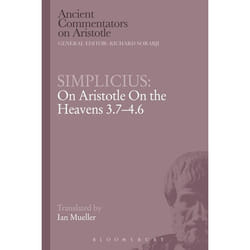 ISBN Simplicius: On Aristotle On the Heavens 3.7-4.6 livre histoire Anglais Couverture rigide 224 pages