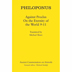 ISBN Philoponus: Against Proclus On the Eternity of the World 9-11, histoire, Anglais, Couverture rigide, 176 pages